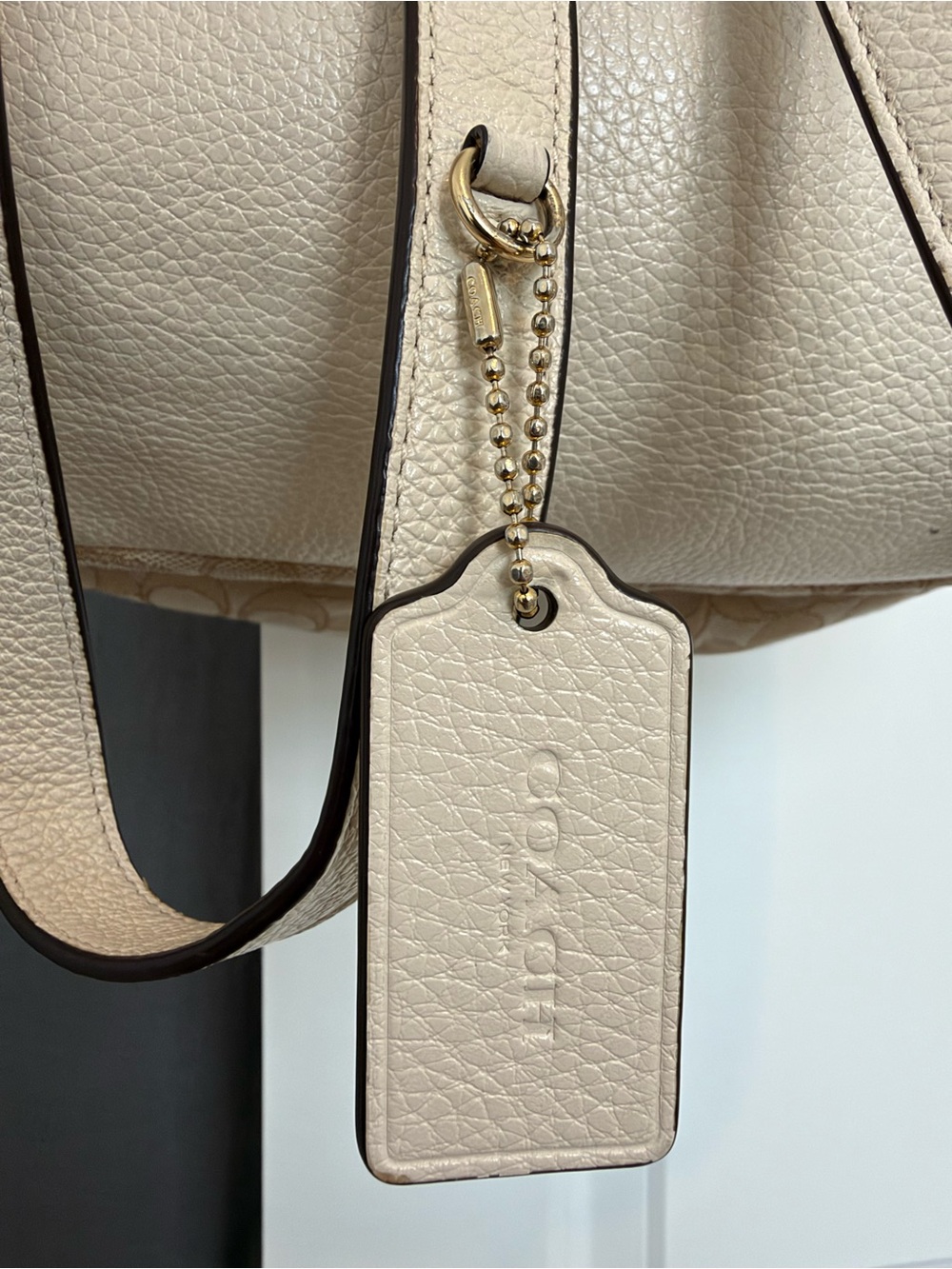 Coach Ruck Sack Backpack in Beige & Brown - Picture 8 of 12